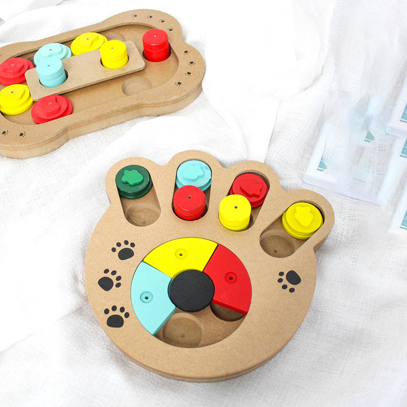 dog educational toy bone