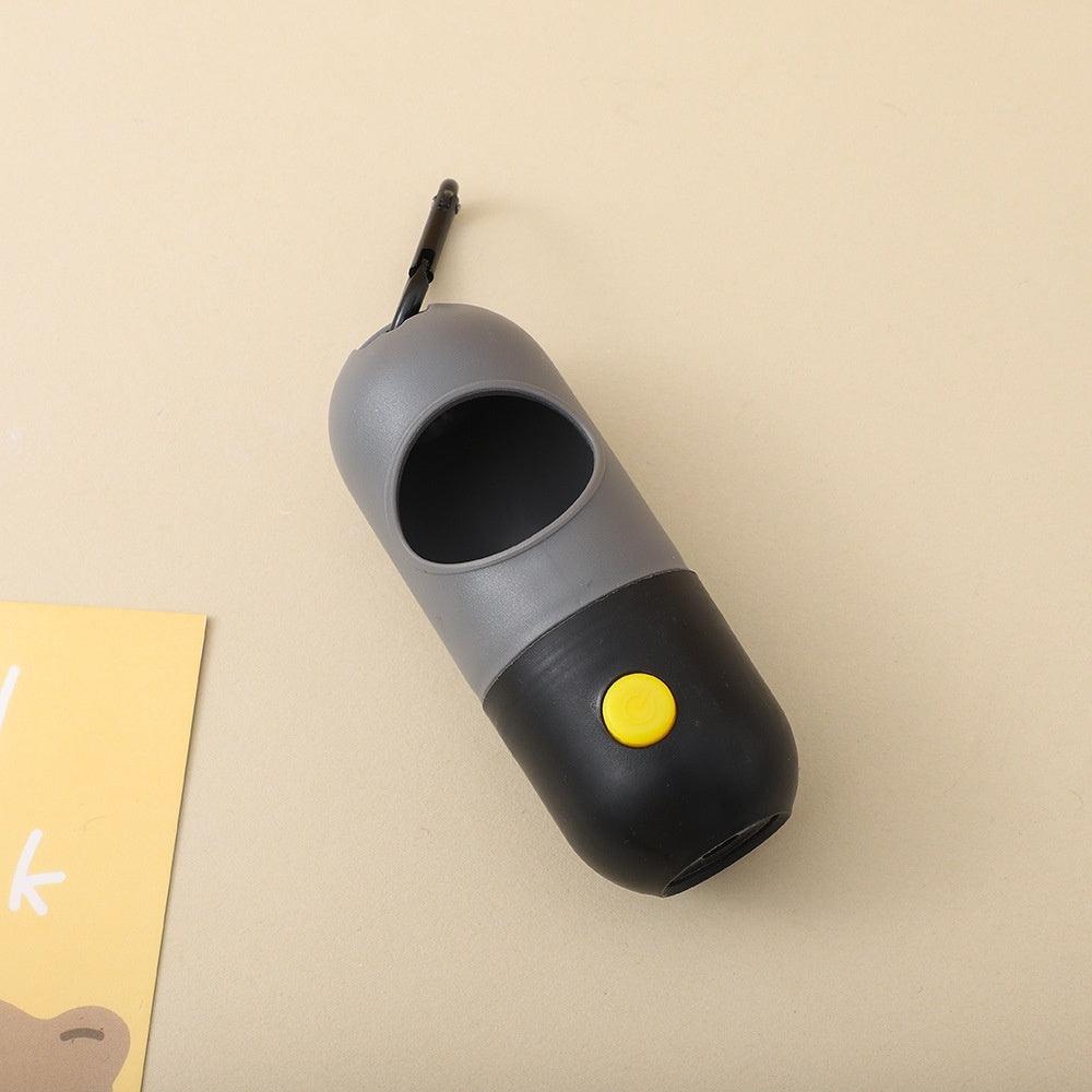 led light pet waste bag dispenser