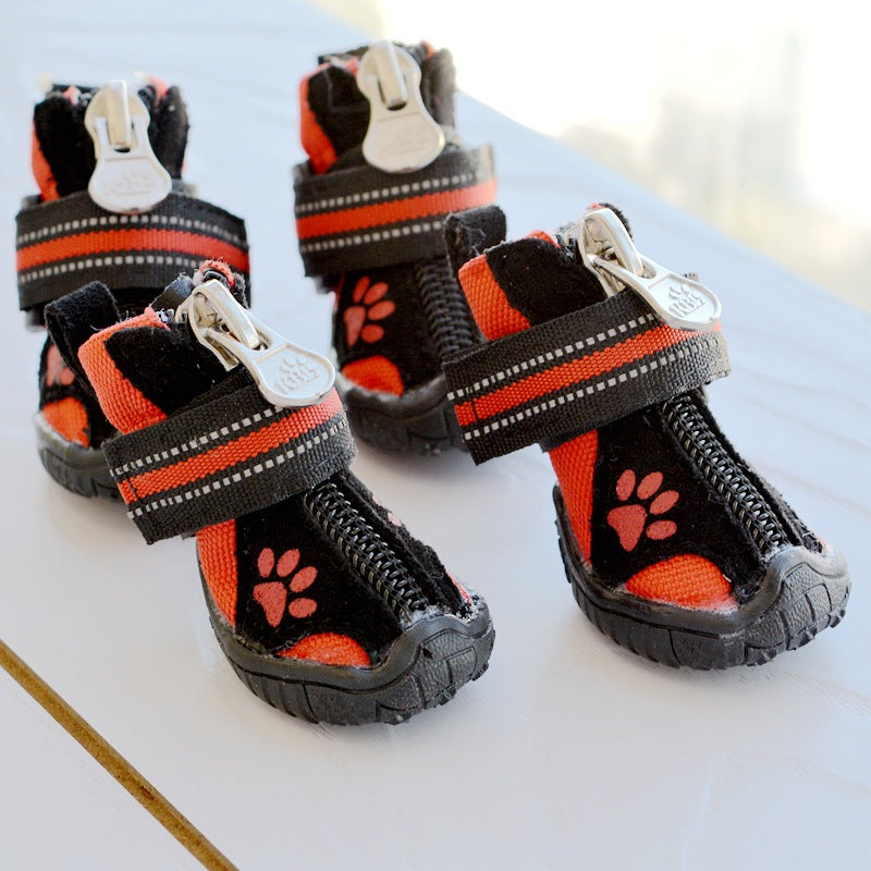 medium large dogs suede shoes
