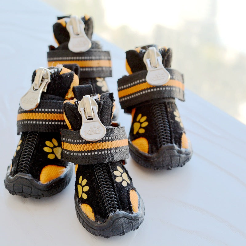medium large dogs suede shoes