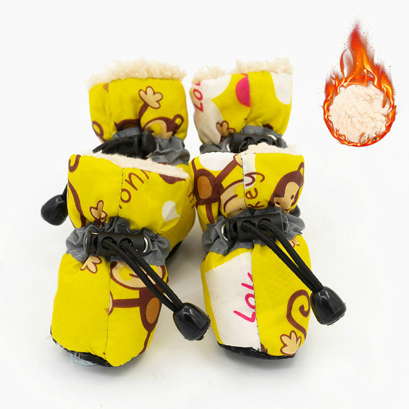 breathable non-slip dog shoes