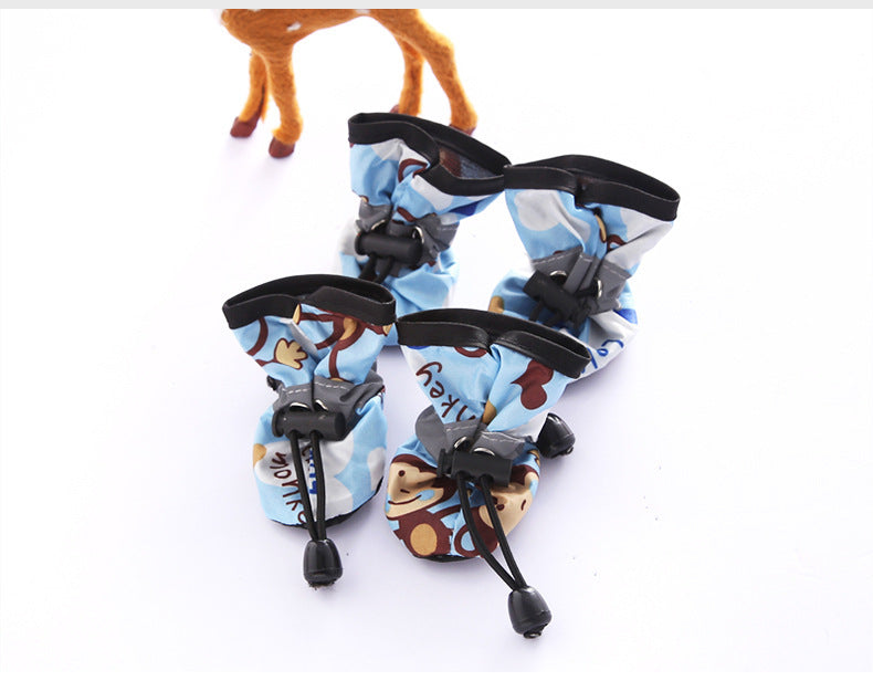 breathable non-slip dog shoes