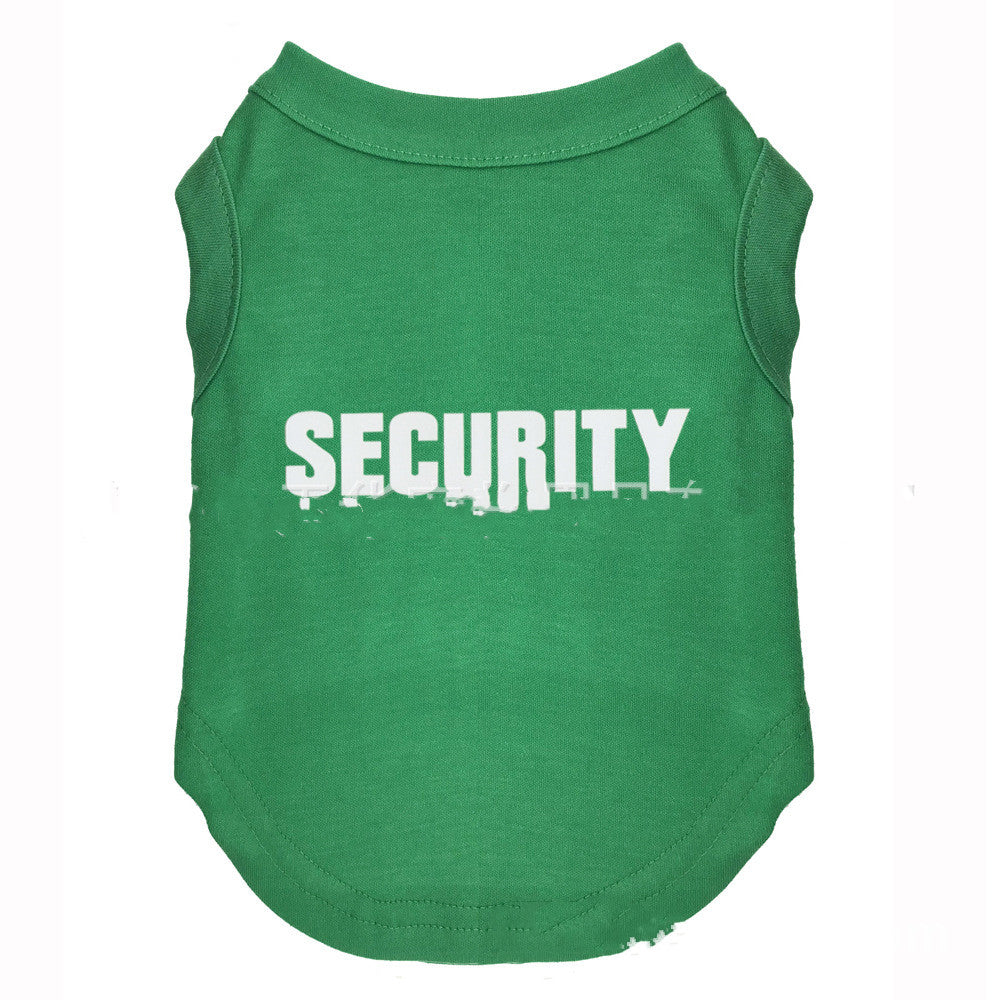 printed pet t-shirt for dogs