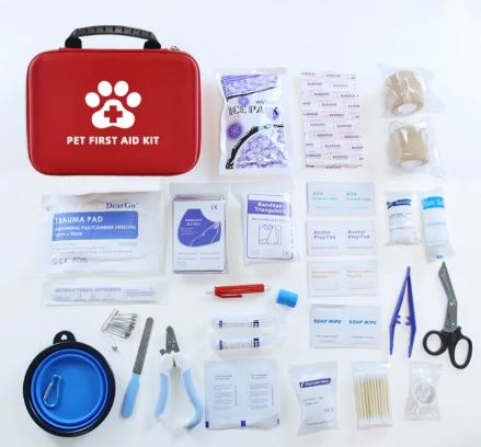 Compact Dog Travelling First Aid Kit