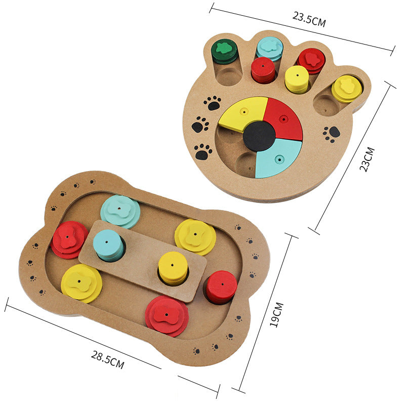 dog educational toy bone