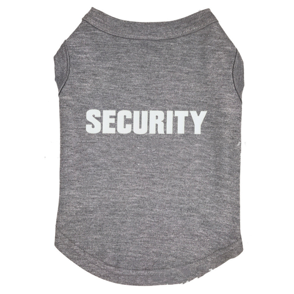 printed pet t-shirt for dogs