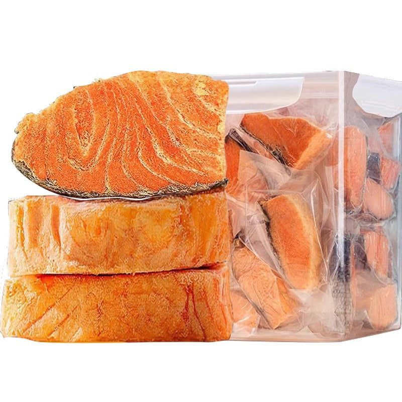 freeze-dried salmon dog snack