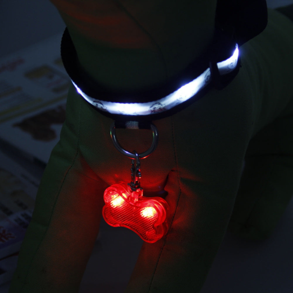 LED dog bone shape ID tag