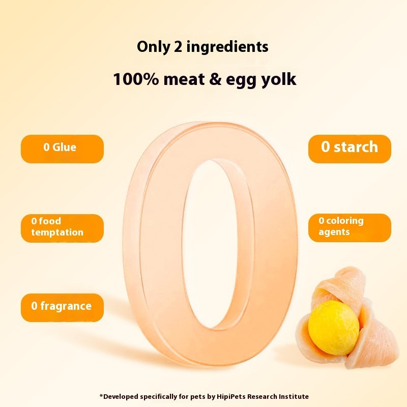 dog snacks chicken duck egg yolk