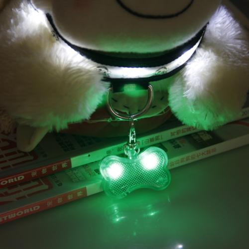 LED dog bone shape ID tag