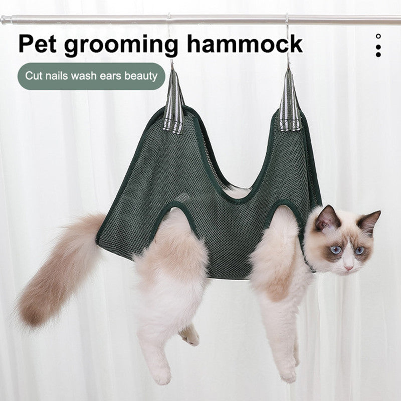 pet grooming hammock for dogs