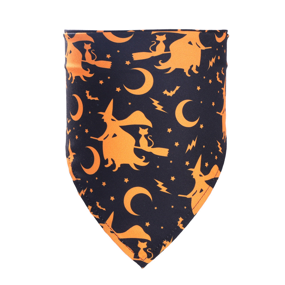 halloween pet saliva towel