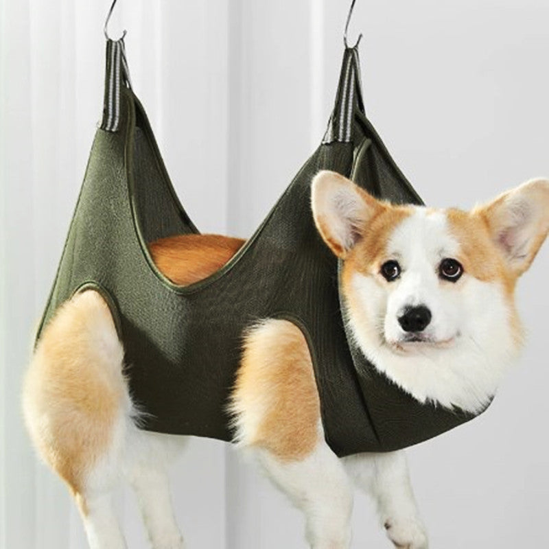 pet grooming hammock for dogs