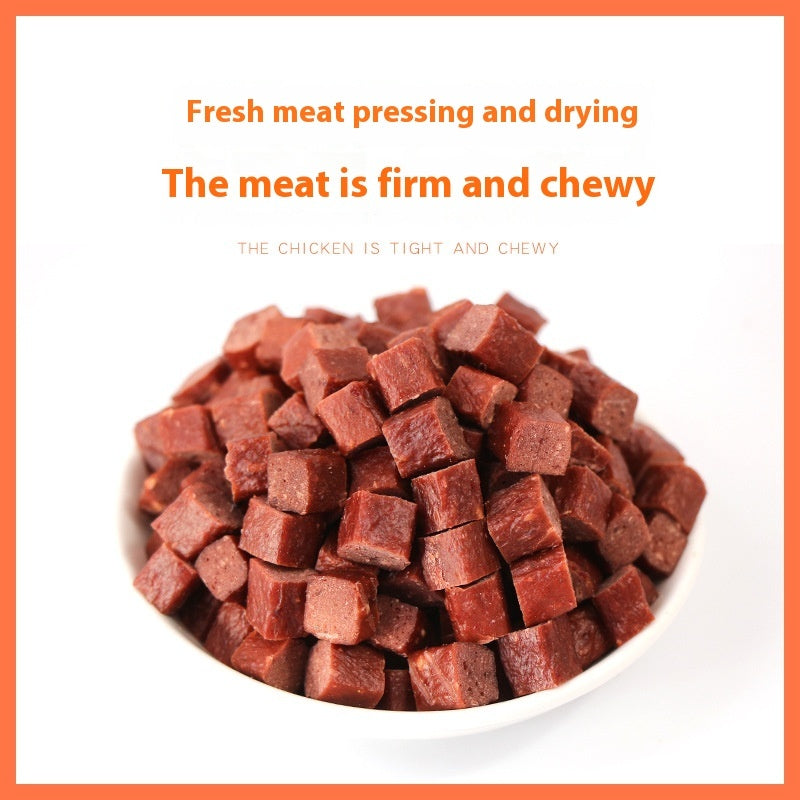 dried beef dog training treats