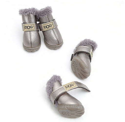 dog winter snow boots