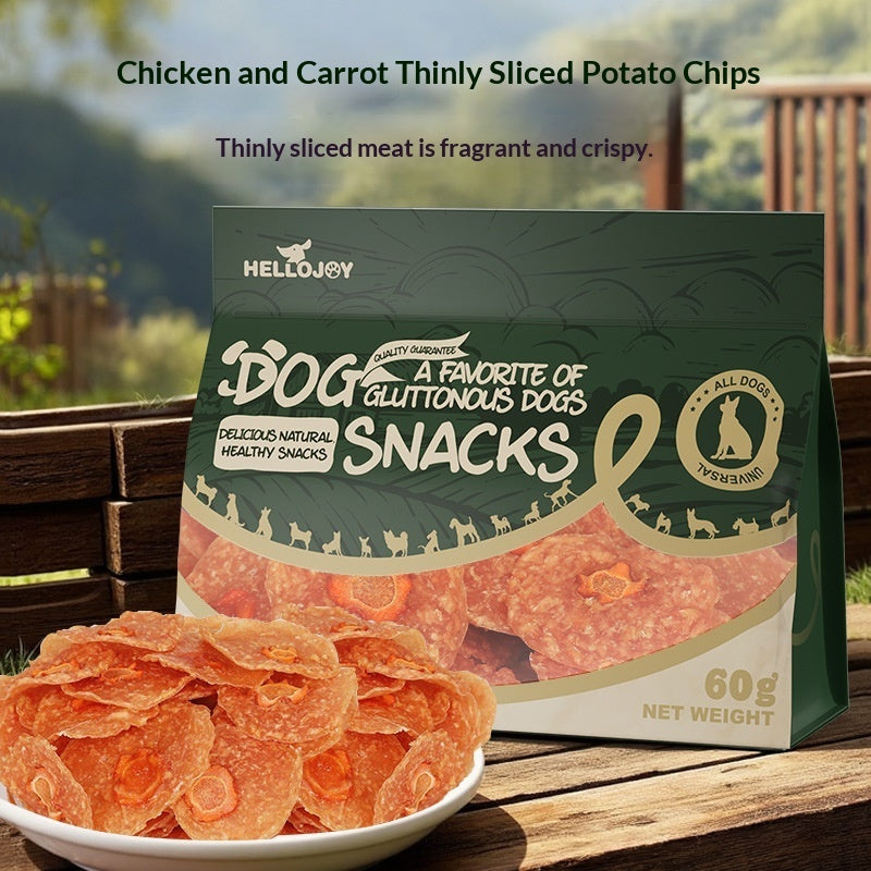 nutritious dog treats with duck and okra